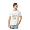cafe 4 racer - Von Dutch Slub tričko biele/čierne - Von Dutch Tričká 