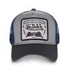 cafe 4 racer - Von Dutch Heritage cap square patch blue  - Von Dutch Caps 