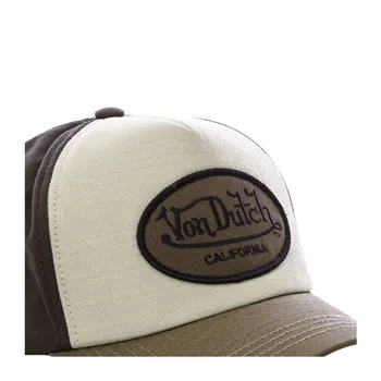 cafe 4 racer - Von Dutch Permament cap 3-coloured marron 1 - Von Dutch Caps 