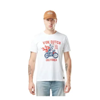 cafe 4 racer - Von Dutch Box tričko čierne - Von Dutch Tričká 