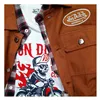 Von Dutch Slub t-shirt white/red