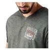 cafe 4 racer - Von Dutch V-neck t-shirt dark grey - Von Dutch T-Shirts 