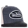 cafe 4 racer - Von Dutch 90S cap logo black - Von Dutch Šiltovka 