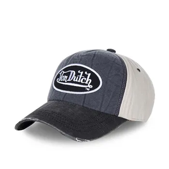 cafe 4 racer - Von Dutch 90S cap logo black - Von Dutch Šiltovka 