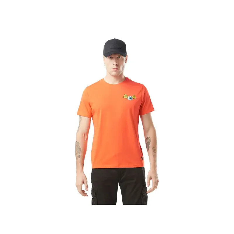 cafe 4 racer - Von Dutch Eye Jersey tričko oranžová - Von Dutch Tričká 