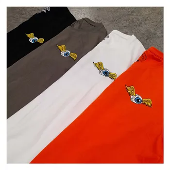 cafe 4 racer - Von Dutch Eye Jersey tričko oranžová - Von Dutch Tričká 
