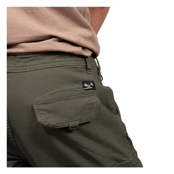 cafe 4 racer - Von Dutch Cargo short canvas kaki - Von Dutch Shorts 