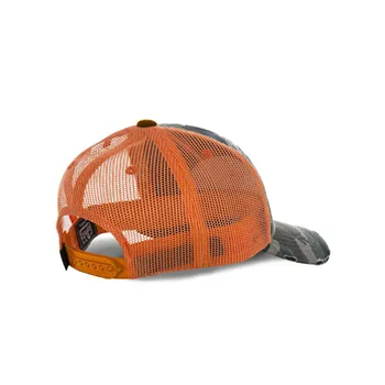 cafe 4 racer - Von Dutch Heritage cap camou orange patch/net - Von Dutch Caps 