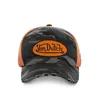 cafe 4 racer - Von Dutch Heritage cap camou orange patch/net - Von Dutch Caps 