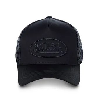 cafe 4 racer - Von Dutch Čiapka Permament čierna - Von Dutch Šiltovka 