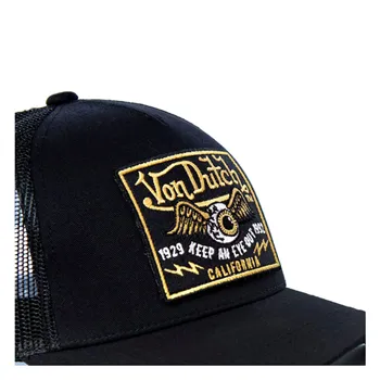 cafe 4 racer - Von Dutch Čiapka Permament čierna - Von Dutch Šiltovka 