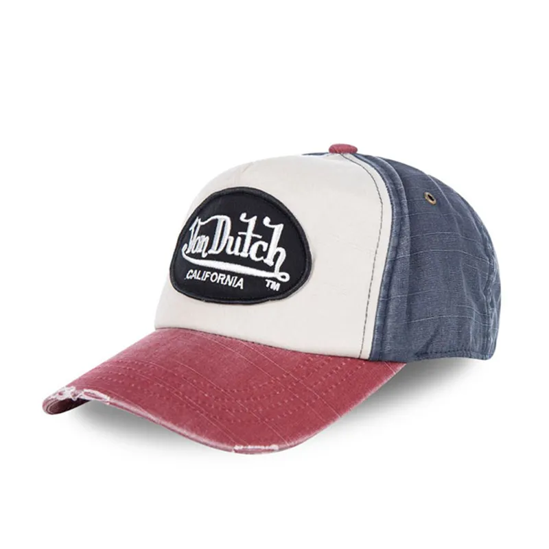 cafe 4 racer - Von Dutch Permament cap dutch flag colours - Von Dutch Šiltovka 