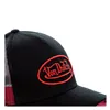 cafe 4 racer - Von Dutch Permament cap black/neon red - Von Dutch Šiltovka 