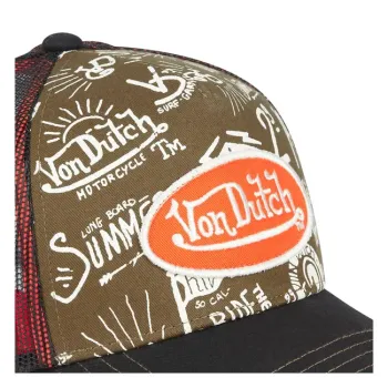 cafe 4 racer - Von Dutch Heritage cap pattern - Von Dutch Kšiltovky 