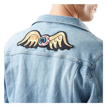 cafe 4 racer - Von Dutch Džínová bunda modrá - Von Dutch Bundy 