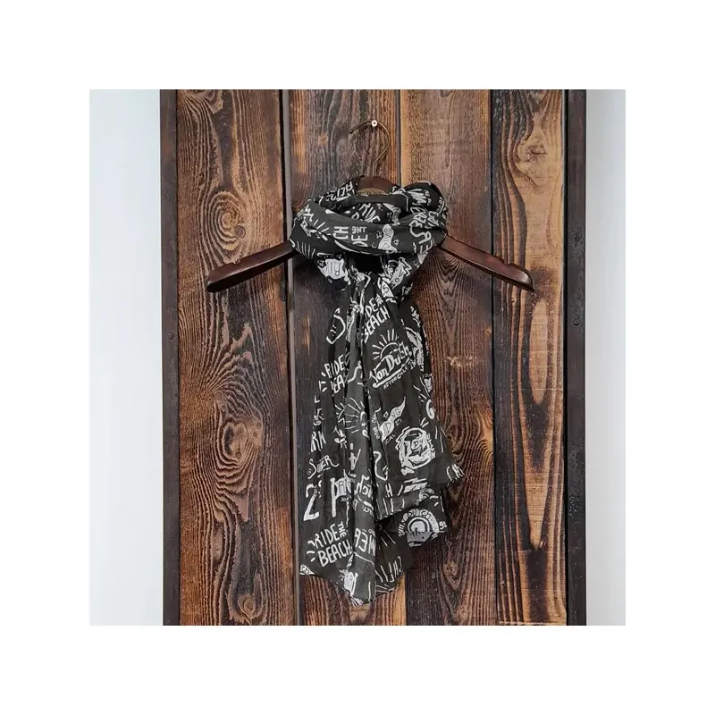 cafe 4 racer - Von Dutch Printed scarf black - Von Dutch Tunnels & masks & Tubes 