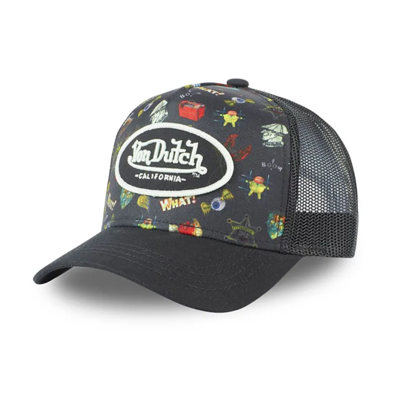 cafe 4 racer - Von Dutch Lifestyle cap graphic design 2 - Von Dutch Caps 