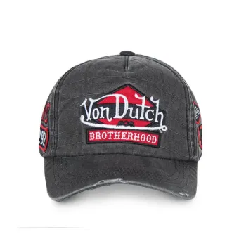 cafe 4 racer - Von Dutch Heritage cap grey denim - Von Dutch Caps 