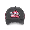 cafe 4 racer - Von Dutch Heritage cap grey denim - Von Dutch Caps 