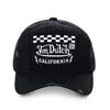 cafe 4 racer - Von Dutch Heritage cap square patch racer/black - Von Dutch Kšiltovky 