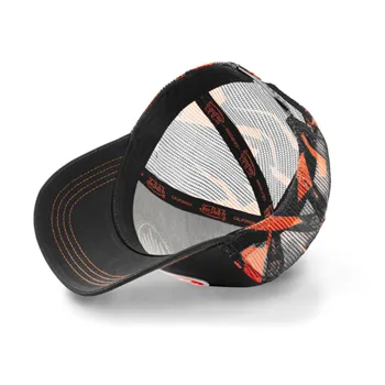 cafe 4 racer - Von Dutch Lifestyle cap black/orange - Von Dutch Caps 