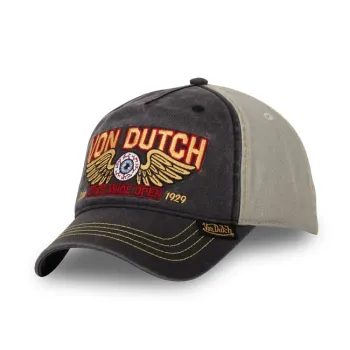 cafe 4 racer - Von Dutch Tie & Gradient cap vibes patch black - Von Dutch Šiltovka 