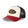 cafe 4 racer - Von Dutch logo cap grey/red - Von Dutch Caps 