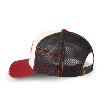 cafe 4 racer - Von Dutch logo cap grey/red - Von Dutch Caps 