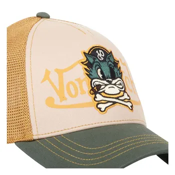 cafe 4 racer - Von Dutch Pirate Cat cap - Von Dutch Kšiltovky 