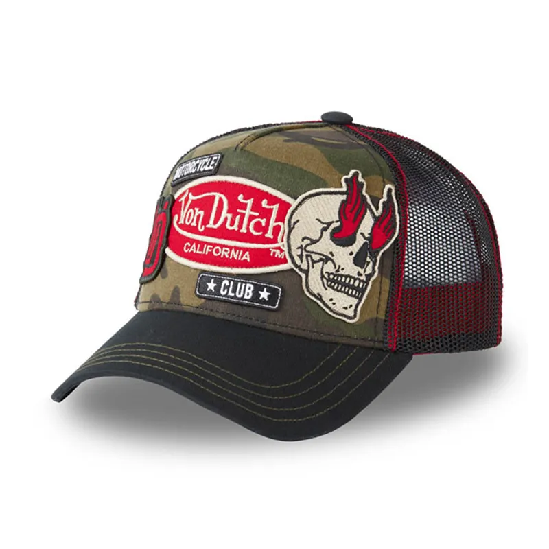 cafe 4 racer - Von Dutch Patches 01 cap - Von Dutch Šiltovka 