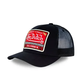 cafe 4 racer - Rokker Speed Crew II cap brown/black - Rokker Caps 