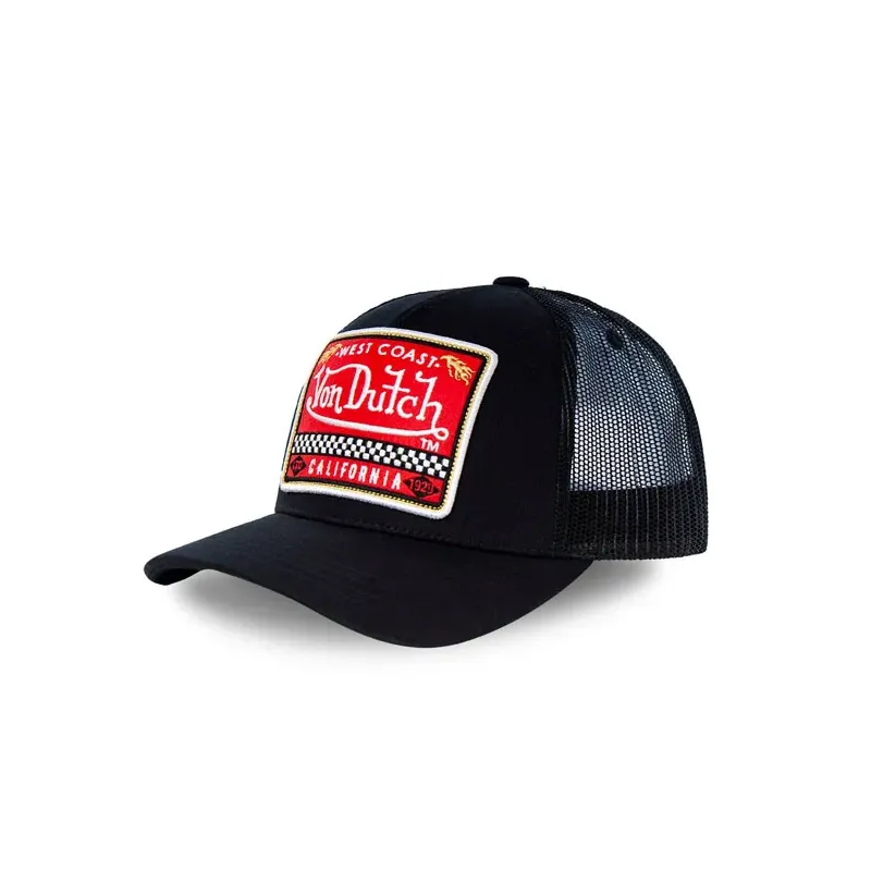 cafe 4 racer - Von Dutch West Coast cap black - Von Dutch Kšiltovky 