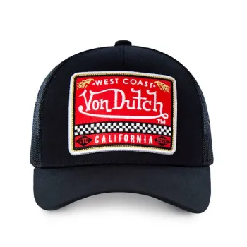 cafe 4 racer - Von Dutch West Coast cap black - Von Dutch Kšiltovky 
