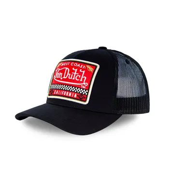 cafe 4 racer - Von Dutch West Coast cap black - Von Dutch Kšiltovky 
