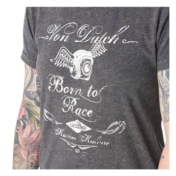 cafe 4 racer - Von Dutch Ride female t-shirt  - Von Dutch T-Shirts 