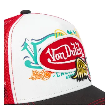 cafe 4 racer - Von Dutch Lifestyle šiltovka lietajúce oko červená - Von Dutch Šiltovka 
