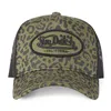 cafe 4 racer - Von Dutch Leopard kšiltovka khaki - Von Dutch Šiltovka 