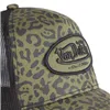 cafe 4 racer - Von Dutch Leopard kšiltovka khaki - Von Dutch Šiltovka 