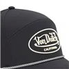 cafe 4 racer - Von Dutch Cord 04 čiapka čierna - Von Dutch Šiltovka 