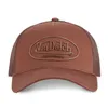 cafe 4 racer - Von Dutch Logo Rubber cap brown - Von Dutch Caps 