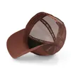 cafe 4 racer - Von Dutch Logo Rubber cap brown - Von Dutch Caps 