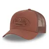 cafe 4 racer - Von Dutch Logo Rubber cap brown - Von Dutch Caps 