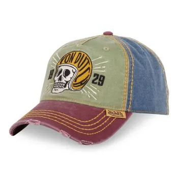 cafe 4 racer - Von Dutch 90 Tie & Dye cap vibes black pink - Von Dutch Caps 