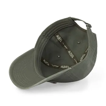 cafe 4 racer - Kšiltovka s logem Von Dutch khaki - Von Dutch Kšiltovky 