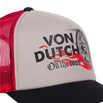 cafe 4 racer - Von Dutch Crew 21 cap red - Von Dutch Caps 