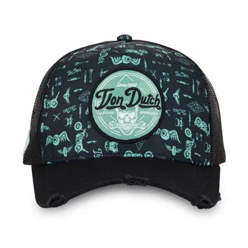 cafe 4 racer - Von Dutch Full Meca cap blue - Von Dutch Caps 
