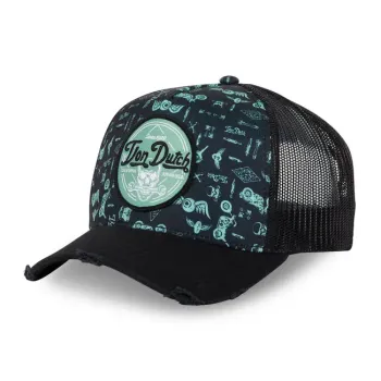 cafe 4 racer - 13 1/2 Americana trucker cap blue - 13 1/2 Company Caps 