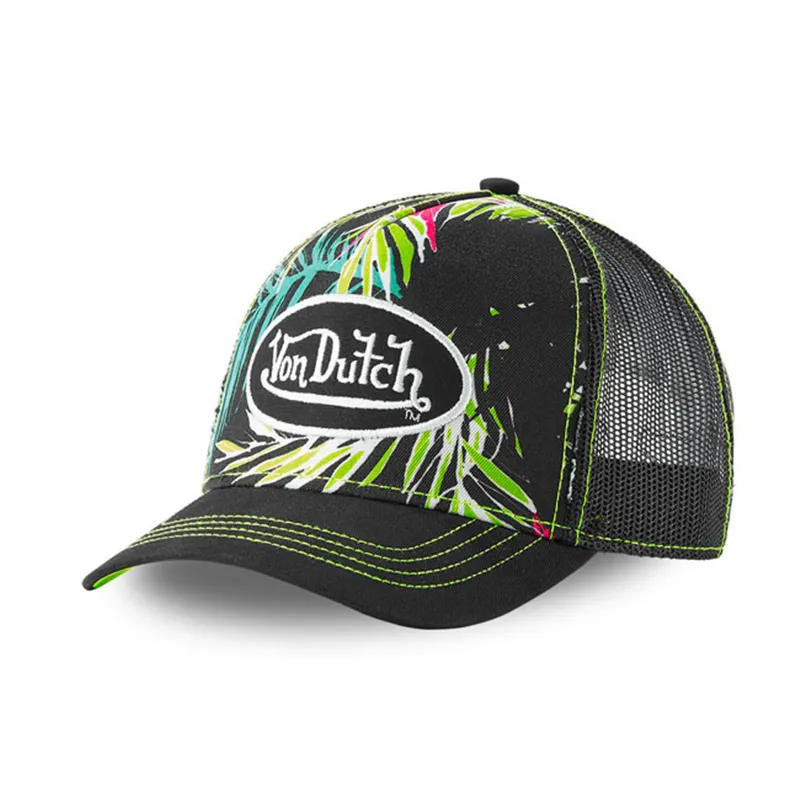 cafe 4 racer - Von Dutch Lifestyle cap imprime plants  - Von Dutch Caps 