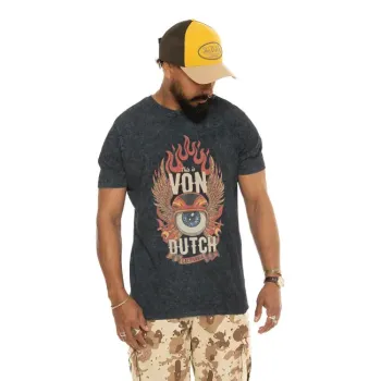 cafe 4 racer - Loser Machine Concrete rose t-shirt natural - Loser Machine Company T-Shirts 