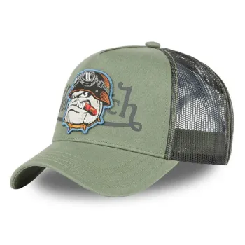 cafe 4 racer - Von Dutch Permament cap black/neon red - Von Dutch Caps 